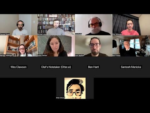 Discussion #1 at the Platonic Space Symposium thumbnail