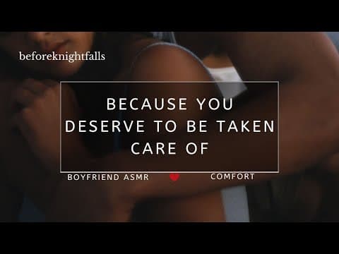 ASMR: because you deserve to be taken care of thumbnail