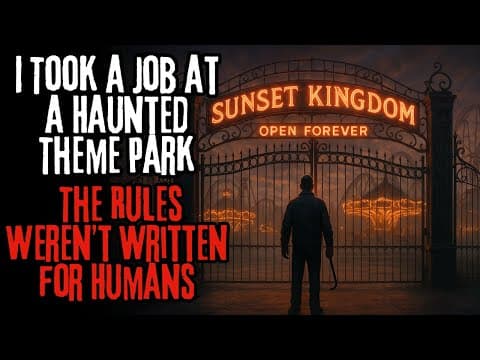 I Took A Job At A Haunted Theme Park.....The Rules Weren’t Written for Humans! thumbnail