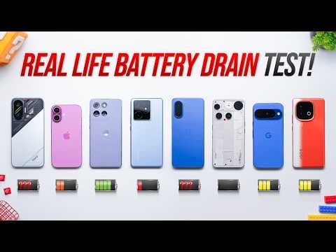 The Ultimate Battery Drain Test 2025! 🪫 thumbnail