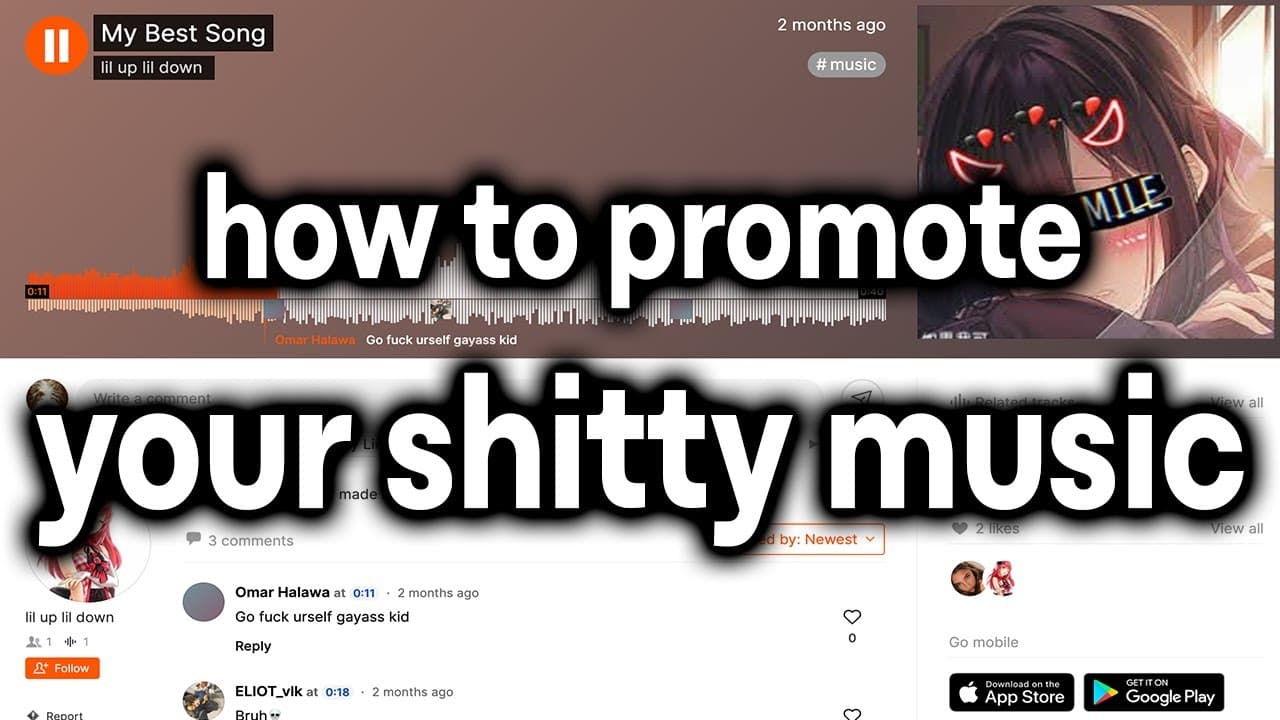 YouTube video player
