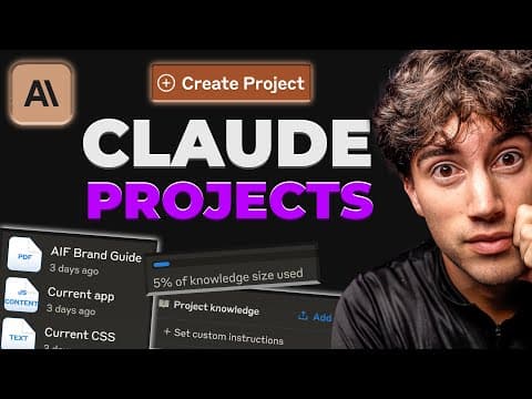 How to Maximize Claude's New Projects Feature thumbnail