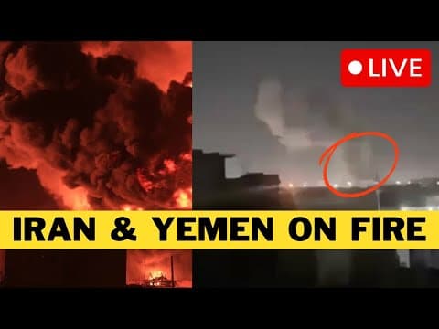 🚨 BREAKING: Explosions In Iran And Yemen As IDF Launch Attack thumbnail