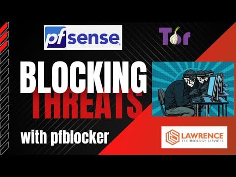 pfsense: Blocking Threats With pfblockerNG Lists thumbnail