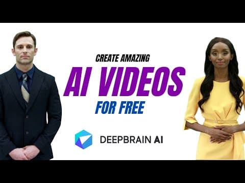 How to Create Synthetic Videos with DeepBrain AI Studios? thumbnail