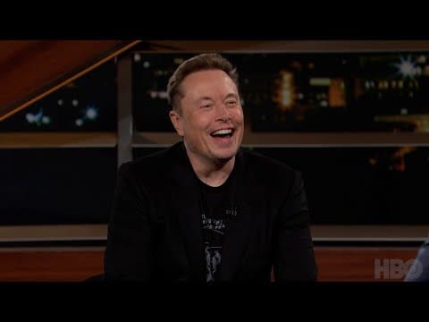 Elon Musk (Full Interview) | Real Time with Bill Maher (HBO) thumbnail