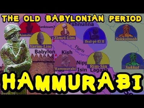 Hammurabi of Babylon, the Master of Mesopotamia thumbnail