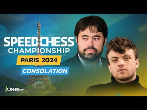 Speed Chess Champs: Hikaru vs. Hans!! Who'll Win The Consolation Match? thumbnail