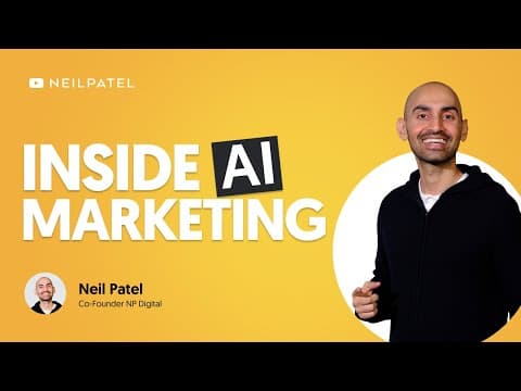 Behind The Scenes AI Secrets for Marketing with Neil Patel & Eric Siu thumbnail