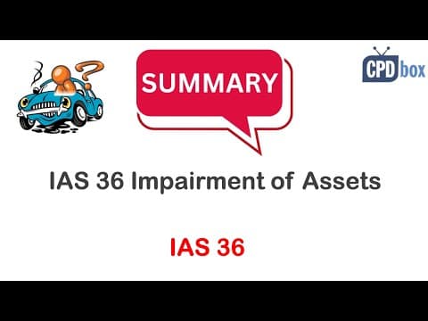IAS 36 Impairment of Assets Explained (applies in 2026) + FREE Practical Checklist thumbnail