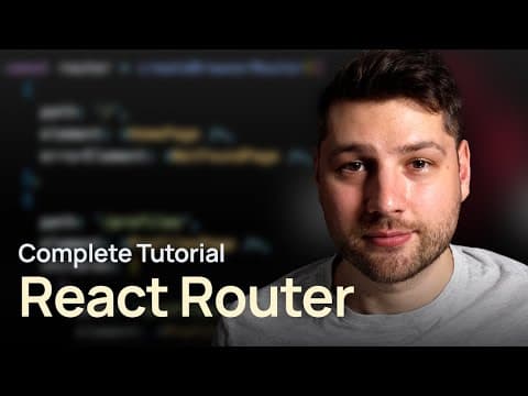 React Router - Complete Tutorial thumbnail