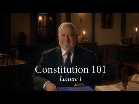 Constitution 101 | Lecture 1 thumbnail