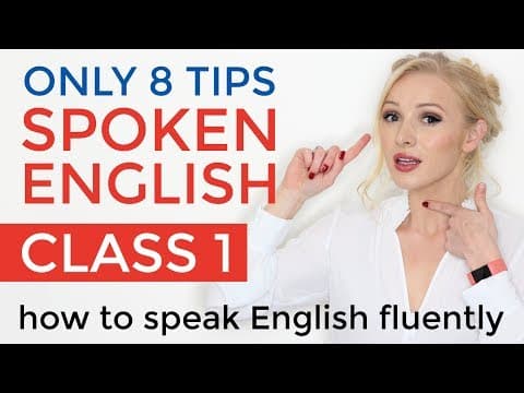How to Speak Fluent English: 8 Speaking Practice Tips thumbnail