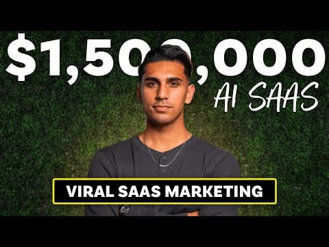 The 19-year-old Who Built a $1.5M Ai SaaS in 7 Days thumbnail