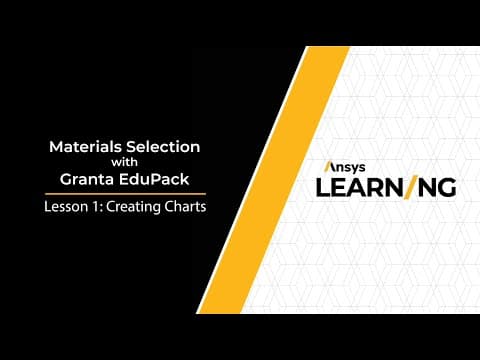Creating Charts in Ansys Granta EduPack thumbnail