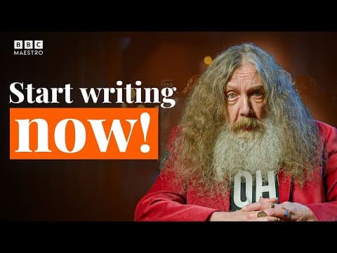 How YOU can change the world through WRITING with Alan Moore | Meet your Maestro | BBC Maestro thumbnail