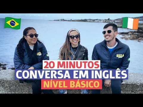 20 minutos de CONVERSAÇÃO BÁSICA em inglês | Diálogos para iniciantes thumbnail