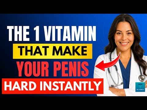 Men Over 50_ 1 Vitamin at Night for Potency, Vigor, and Deep Sleep | Dr. Nerita thumbnail