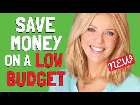 7 Things to Do CONSISTENTLY on a Tight Budget to Live a Frugal Life and Save Money Fast thumbnail