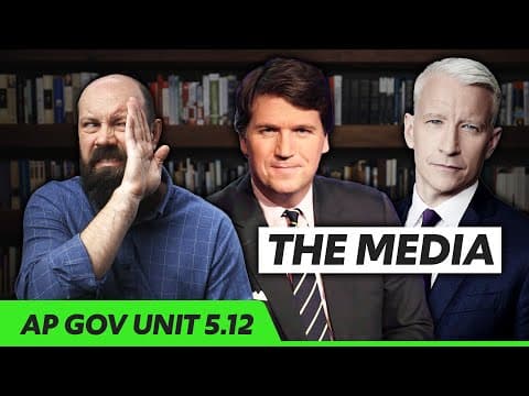 The MEDIA [AP Gov Review, Unit 5 Topic 12 (5.12)] thumbnail