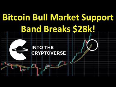 Bitcoin: Bull Market Support Band Breaks $28k! thumbnail
