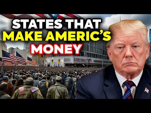 The RICHEST 10 States That Make America's Money thumbnail