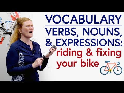 Practical English Vocabulary: Riding & fixing your bike thumbnail