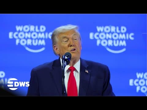 FULL HISTORIC REMARKS: President Trump Speaks on Greenland, Venezuela & NATO at WEF 2026 | AC15 thumbnail