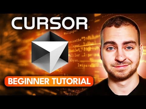 How to Use Cursor AI Code Editor for Beginners thumbnail