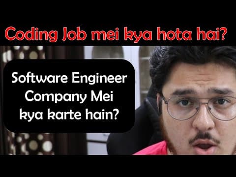 What does a Software engineer do in a Company? 🔥🔥 thumbnail