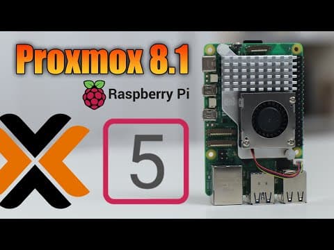 How to Install Proxmox 8.1 on Raspberry Pi 5 thumbnail