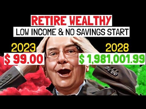 How to Retire Rich Without Savings on a Low Income? thumbnail