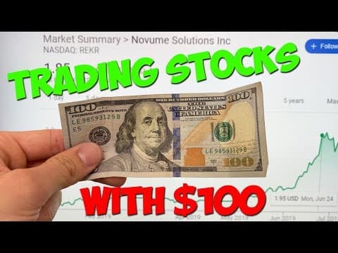 How to Trade Penny Stocks with Just $100 thumbnail