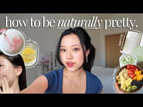 IT GIRL GLOW UP 🌸 | 4 easy ways to improve your NATURAL beauty thumbnail