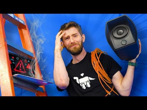 When you do such a bad job the company flies a guy out to fix your stuff thumbnail