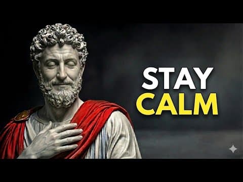 Stay Calm and Positive in Any Situation | Stoic Wisdom thumbnail