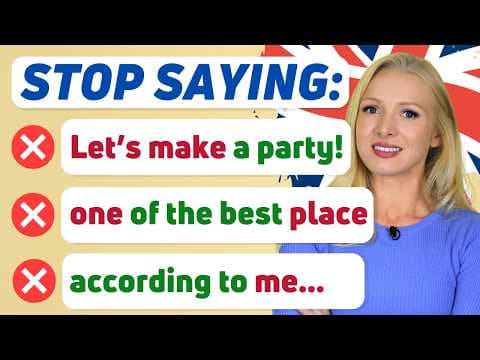 Are YOU Saying it WRONG? 5 Highly Common Mistakes in English thumbnail