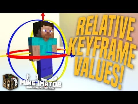Mine-imator Tutorial -  Relative Keyframe Values | Part 13 thumbnail