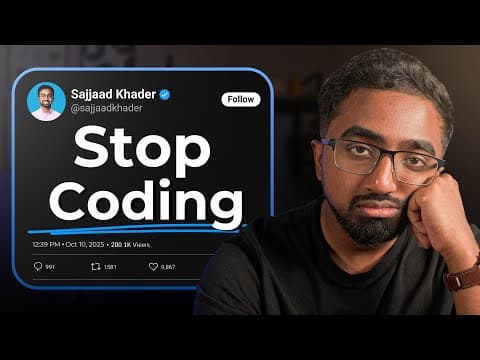 My Honest Advice to Aspiring Software Engineers thumbnail