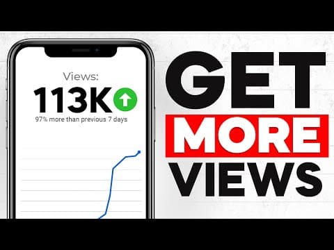 DO THIS to DOUBLE YOUR VIEWS in 3 Minutes! thumbnail