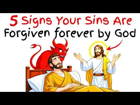 5 Biblical Signs God Has COMPLETELY Forgiven You (You Need to See SIGN 3!) thumbnail