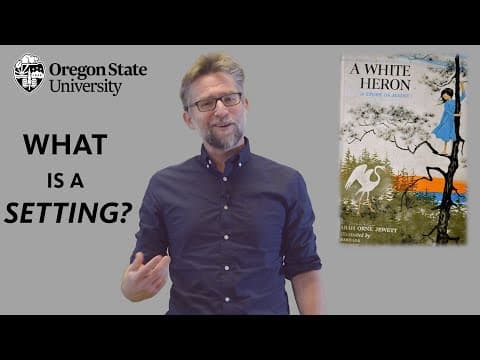 "What is a Setting?": A Literary Guide for English Students and Teachers thumbnail
