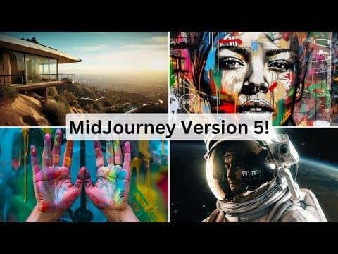 What Are the Key Features of MidJourney V5? thumbnail