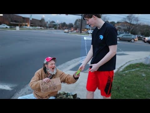 I Gave $20,000 To Random Homeless People thumbnail