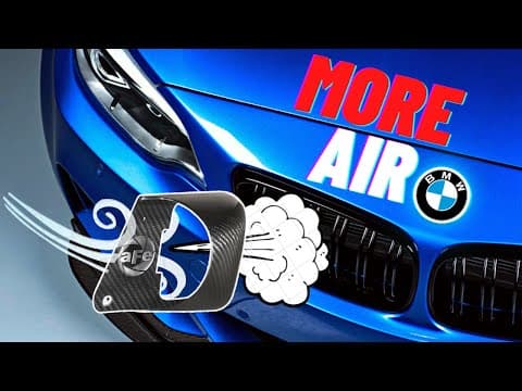BMW Air Intake Scoop | AFE Air Scoop Install | 2 Series m235i thumbnail