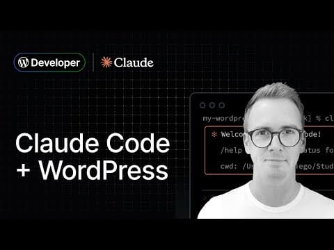 How to set up Claude Code with WordPress (in under 3 minutes) thumbnail