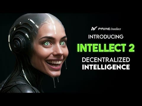 DECENTRALIZED AI Trained by the INTERNET Just SHOCKED The Entire Industry thumbnail