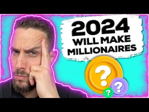38 CRYPTO COINS YOU MUST HAVE FOR 2024!! (Last Chance) thumbnail