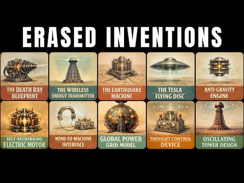 10 Erased Tesla Inventions That Could Have Changed the World thumbnail