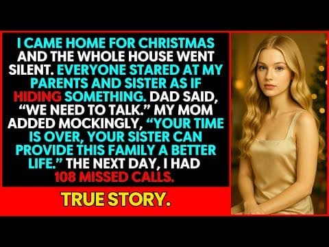 I Came Home for Christmas and Everyone Stared at My Parents and Sister. Dad Said: ‘We Need to Talk! thumbnail